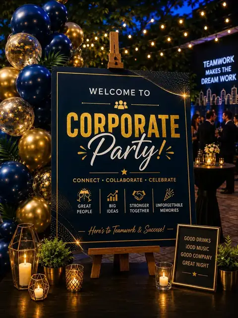 Corporate party and team offsite set-up at Mulberry Farm, Noida